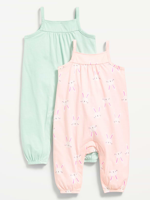 Sleeveless Jumpsuit 2-Pack for Baby