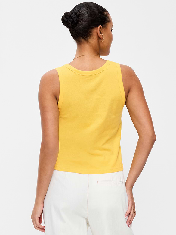 Camisole décontractée à encolure dégagée
