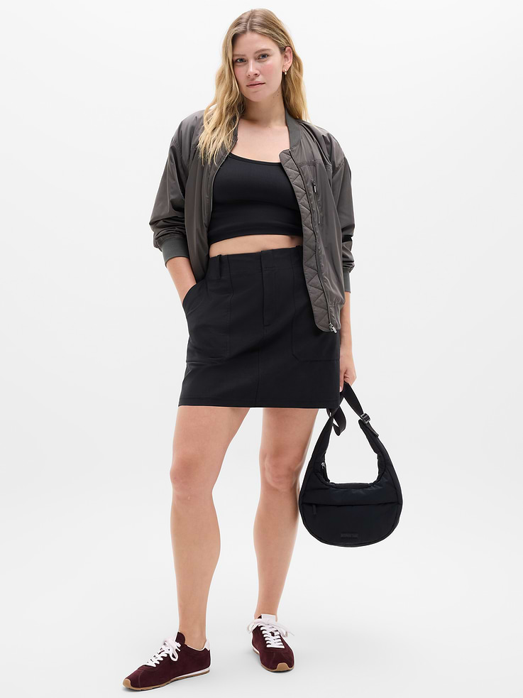 Image number 5 showing, Skyline Mid Rise Skirt