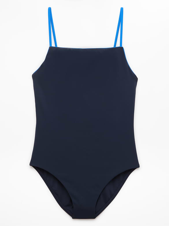 Straight Neck Tipped One Piece