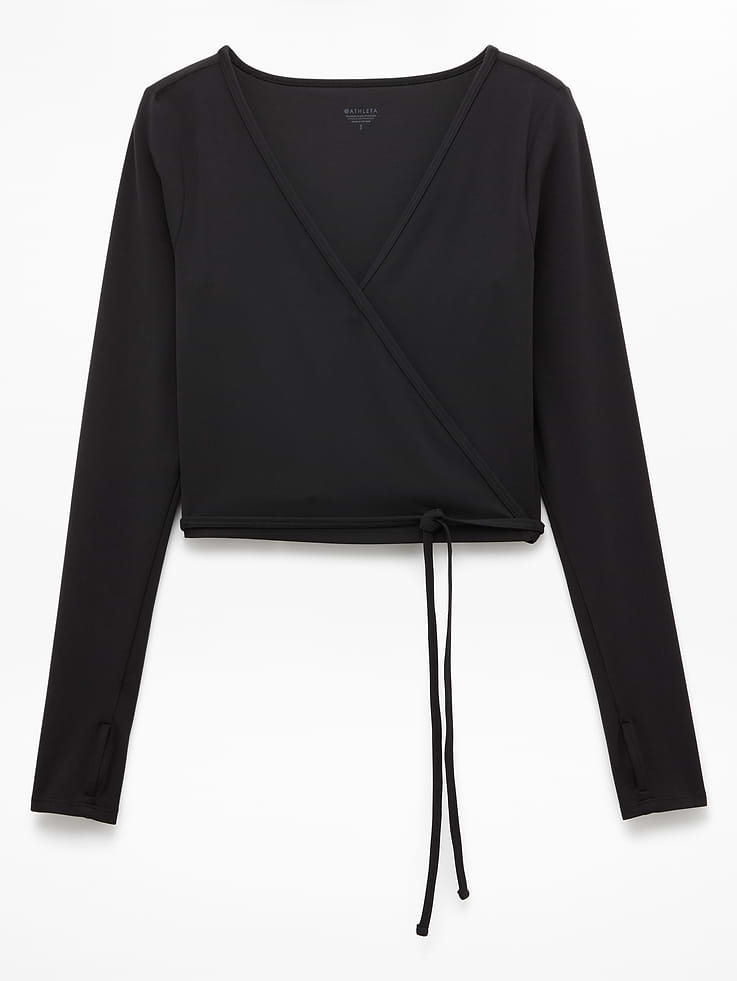 Image number 6 showing, Transcend Wrap Crop Top