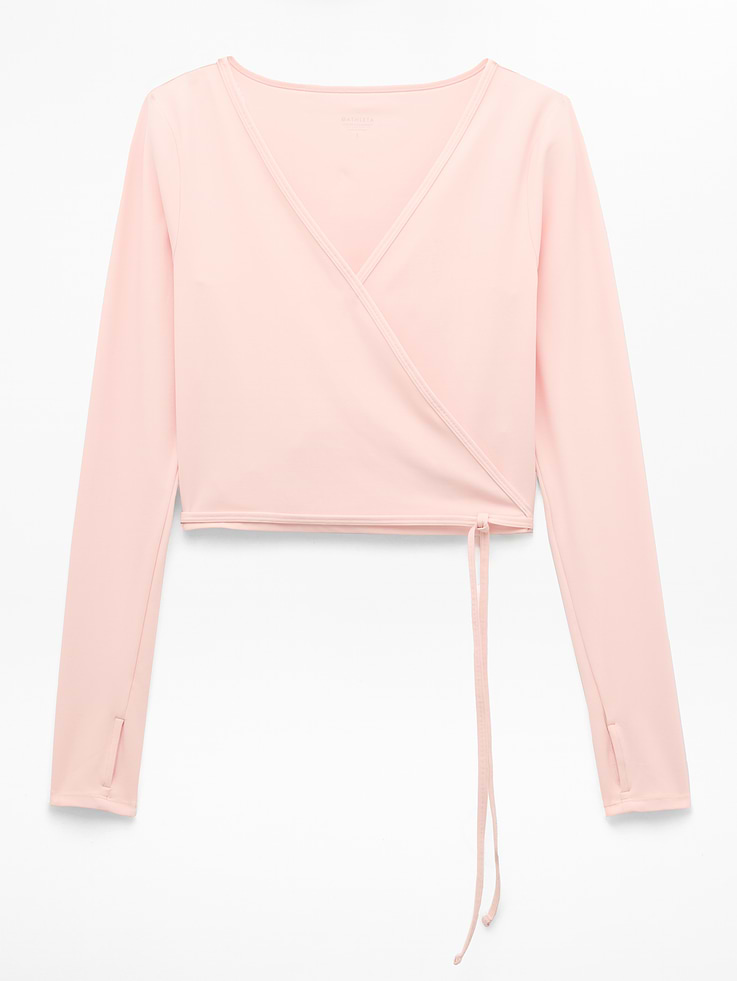 Image number 7 showing, Transcend Wrap Crop Top