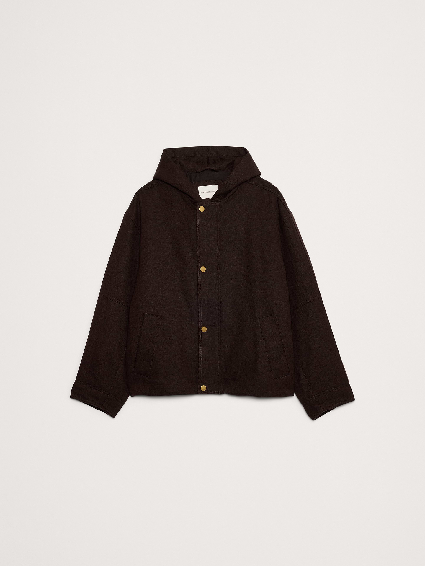 Image number 5 showing, Hemp-Cotton Canvas Insulated Bomber Jacket