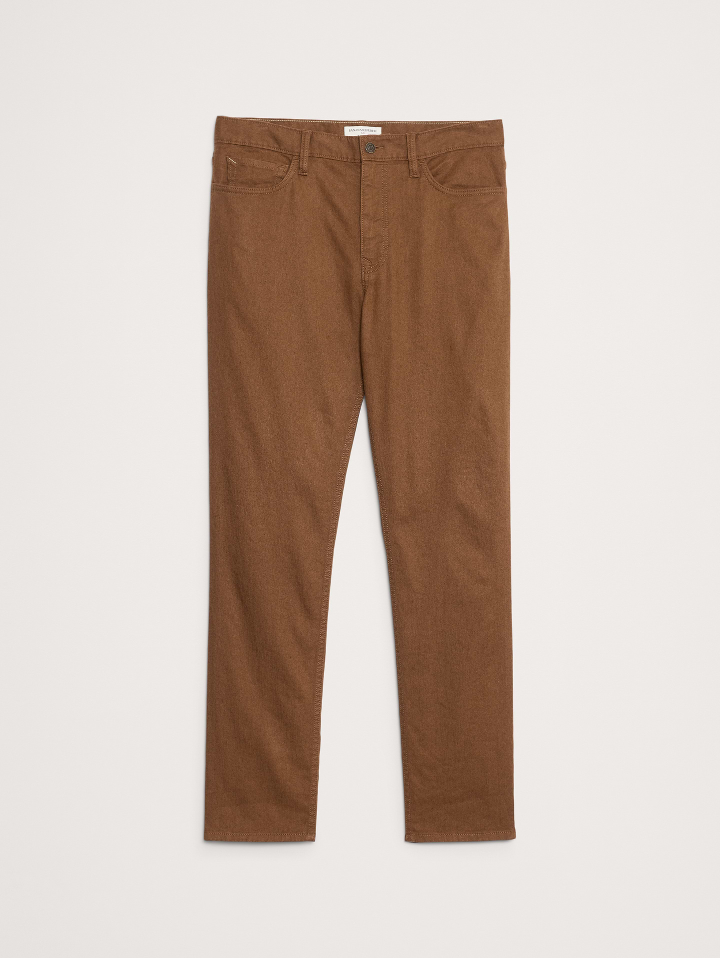 L'image numéro 4 présente Pantalon Voyageur étroit en lin et coton