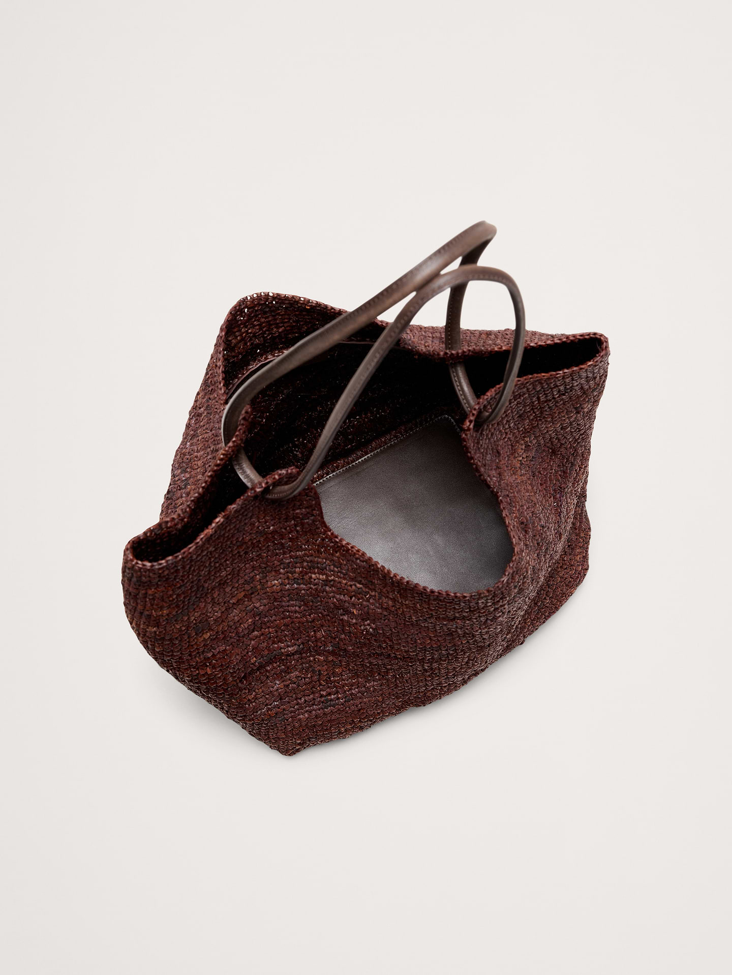 Image 5 of 6, Amaya Raffia Bag by Bembien