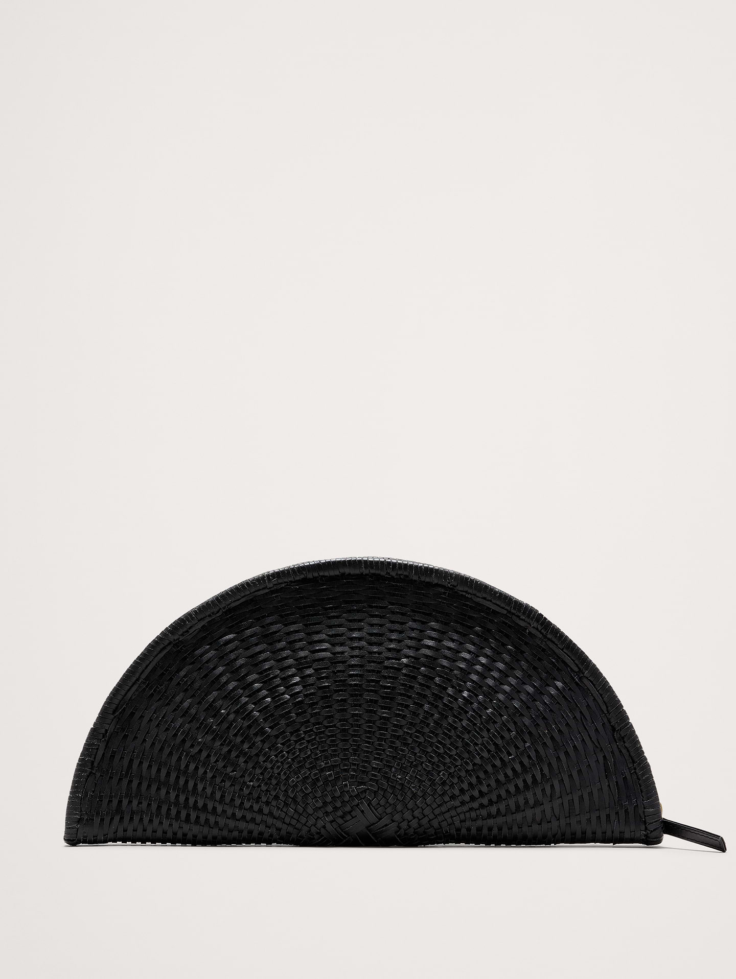 Image number 4 showing, Perla Woven Leather Clutch by Bembien