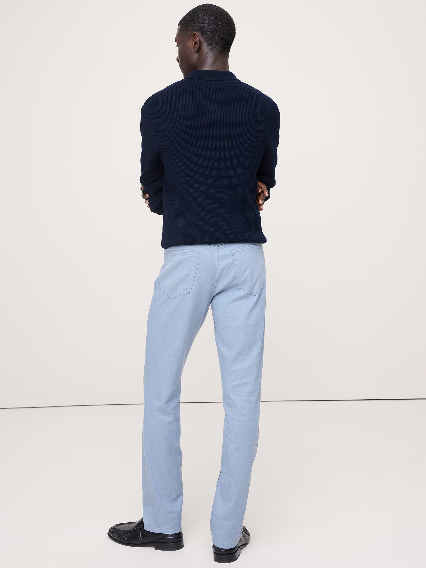 L'image numéro 2 présente Pantalon Voyageur étroit en lin et coton