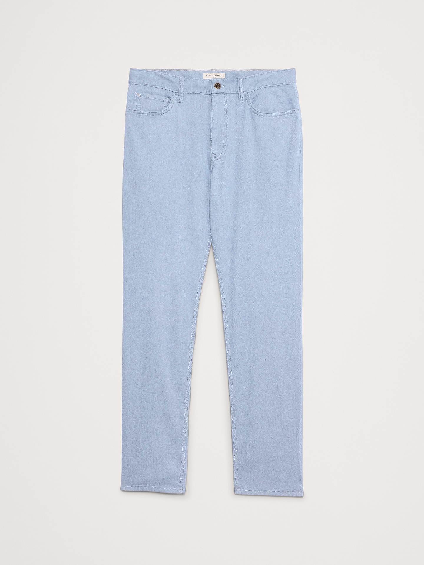 L'image numéro 4 présente Pantalon Voyageur étroit en lin et coton