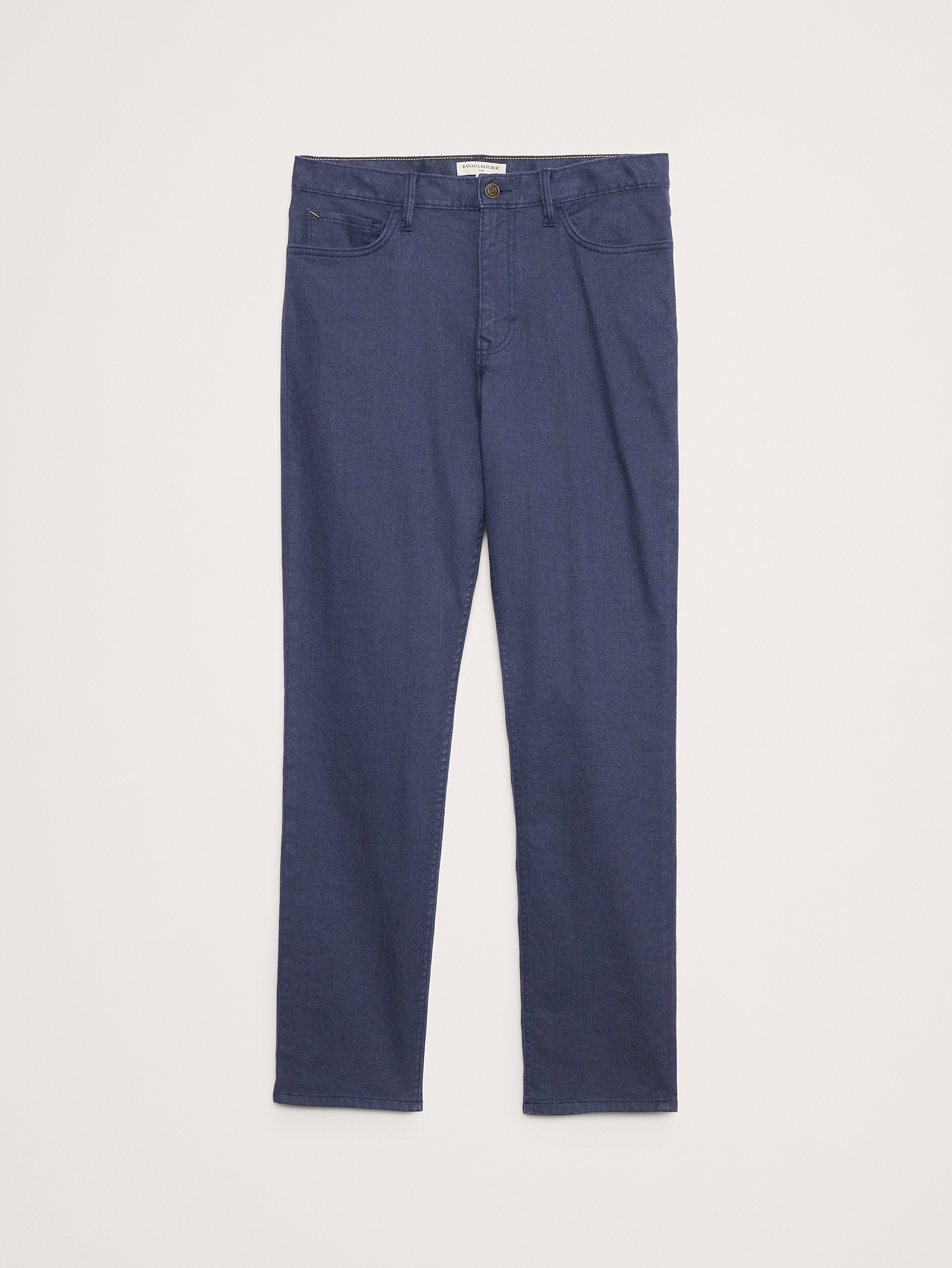 L'image numéro 4 présente Pantalon Voyageur étroit en lin et coton