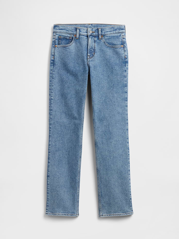 Image number 7 showing, Mid Rise '90s Slim Straight Jeans