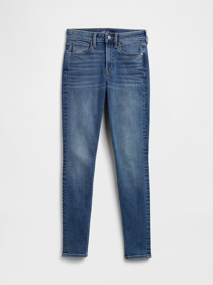 Image number 7 showing, High Rise Universal Skinny Jeans