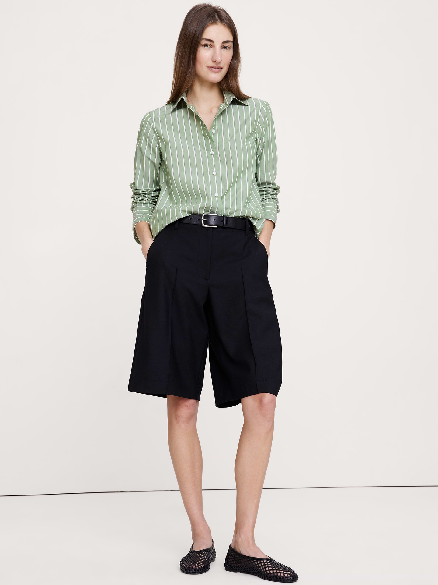 Image number 1 showing, The Everyday Shirt in Cotton Poplin