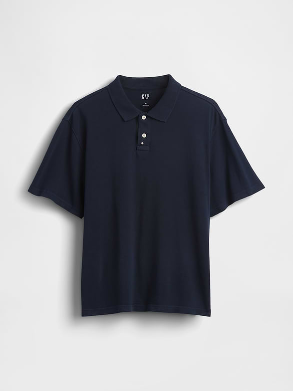 Relaxed Pique Polo