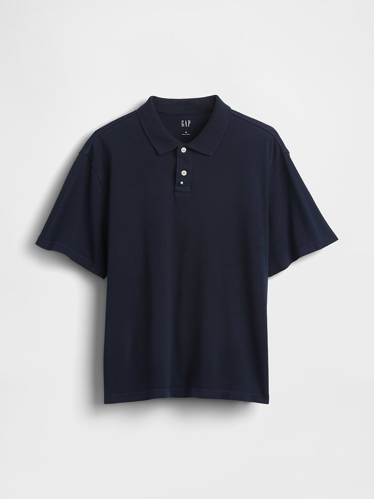 Image number 5 showing, Relaxed Pique Polo