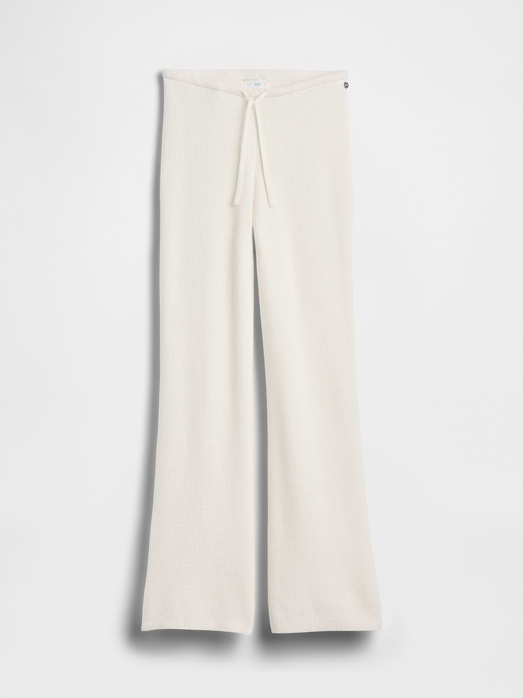 Image number 7 showing, Gap × Summer Fridays CashSoft Waffle Boot Pants