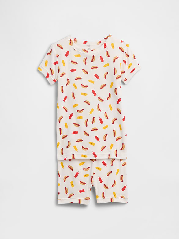 Kids & babyGap Hot Dog PJ Set
