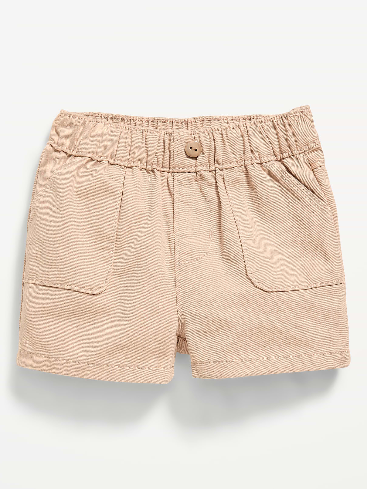 L'image numéro 1 présente Short utilitaire ample en sergé pour fille