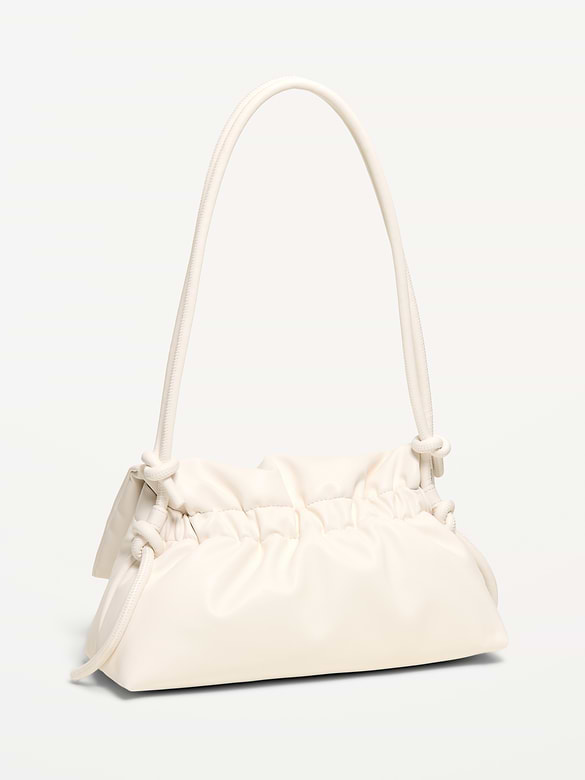 Sac à bandoulière doux et arrondi