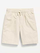 Image number 4 showing, Knee Length Linen-Blend Dock Shorts for Boys