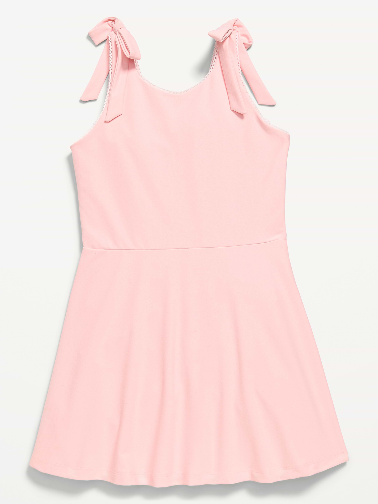Image number 5 showing, PowerSoft Sleeveless Tie-Strap Athletic Dress for Girls