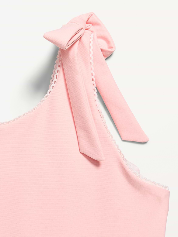 PowerSoft Sleeveless Tie-Strap Athletic Dress for Girls