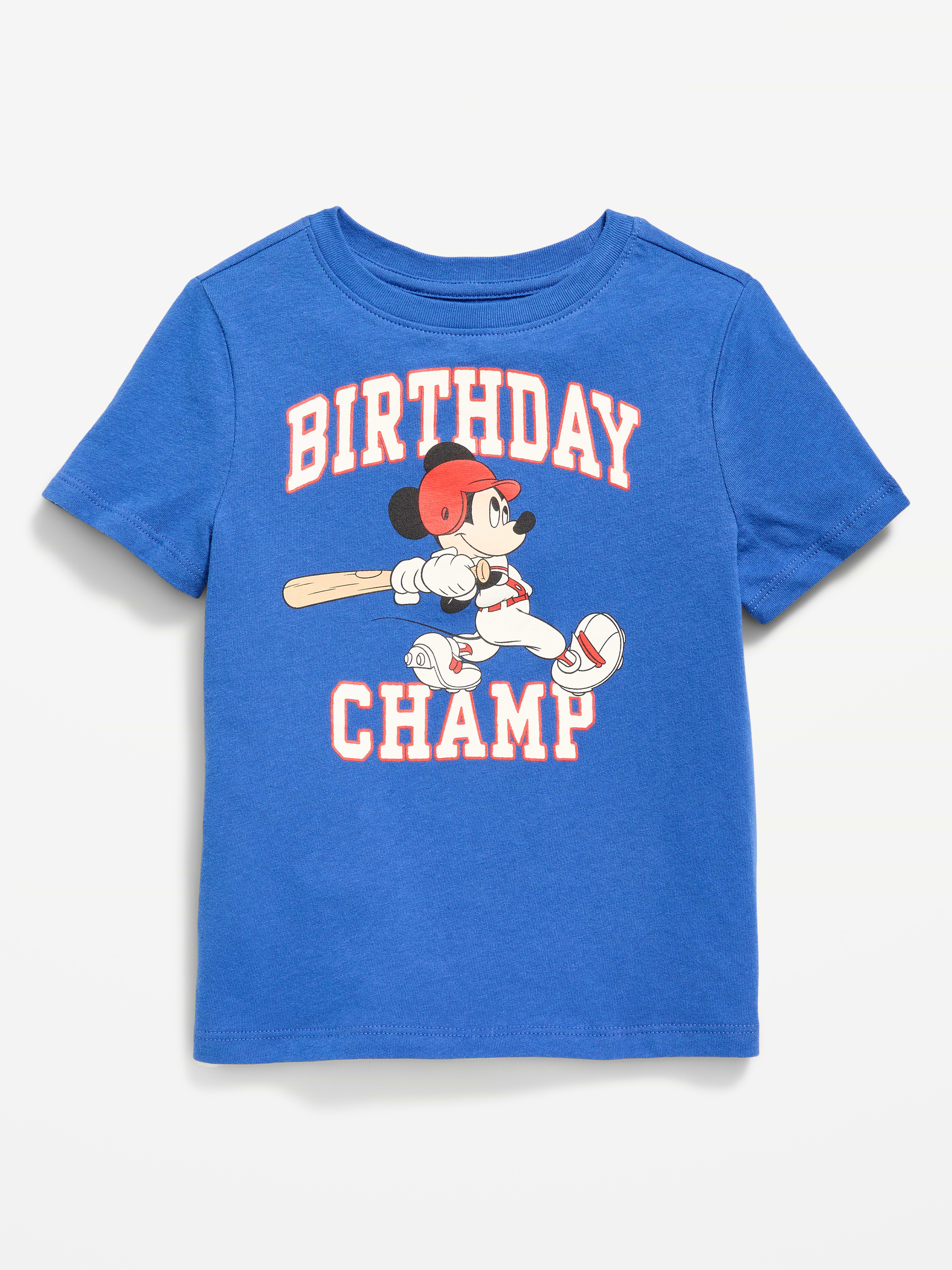 Image number 1 showing, Disney© Mickey Mouse Birthday Graphic T-Shirt for Toddler Boys