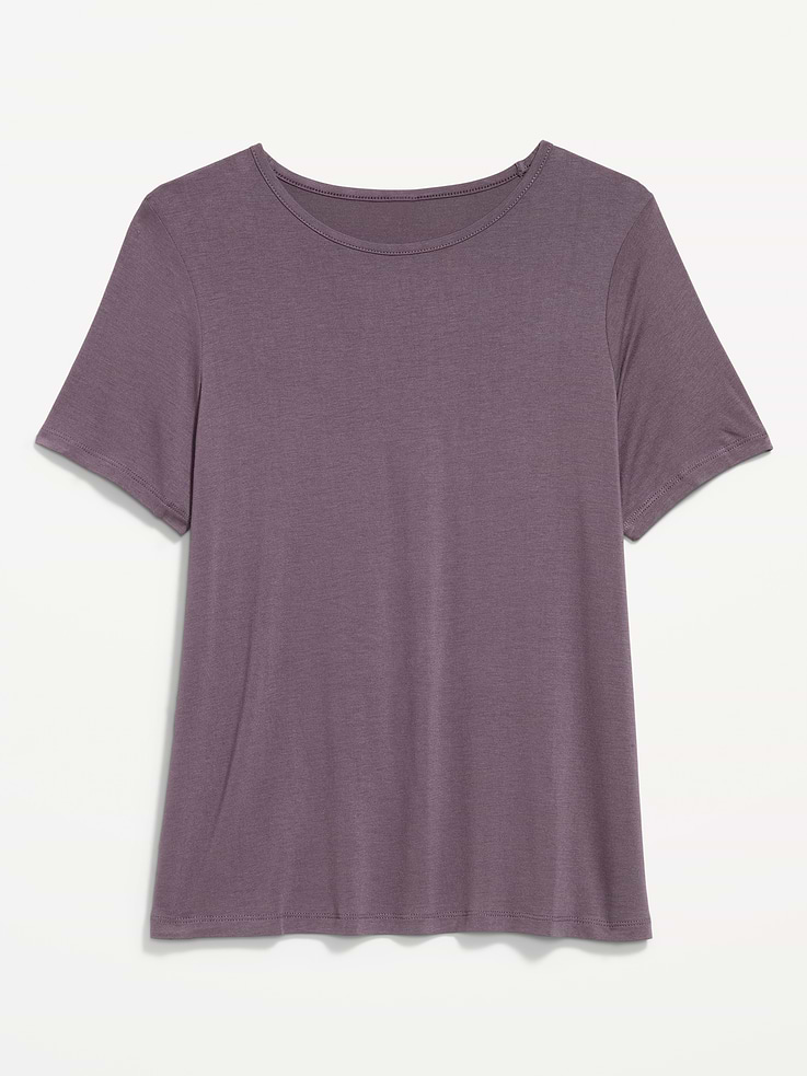 Image number 4 showing, Luxe Crew-Neck T-Shirt