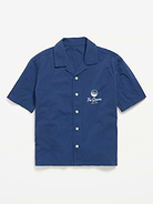 Image number 2 showing, Short-Sleeve Boxy Graphic Shirt for Boys