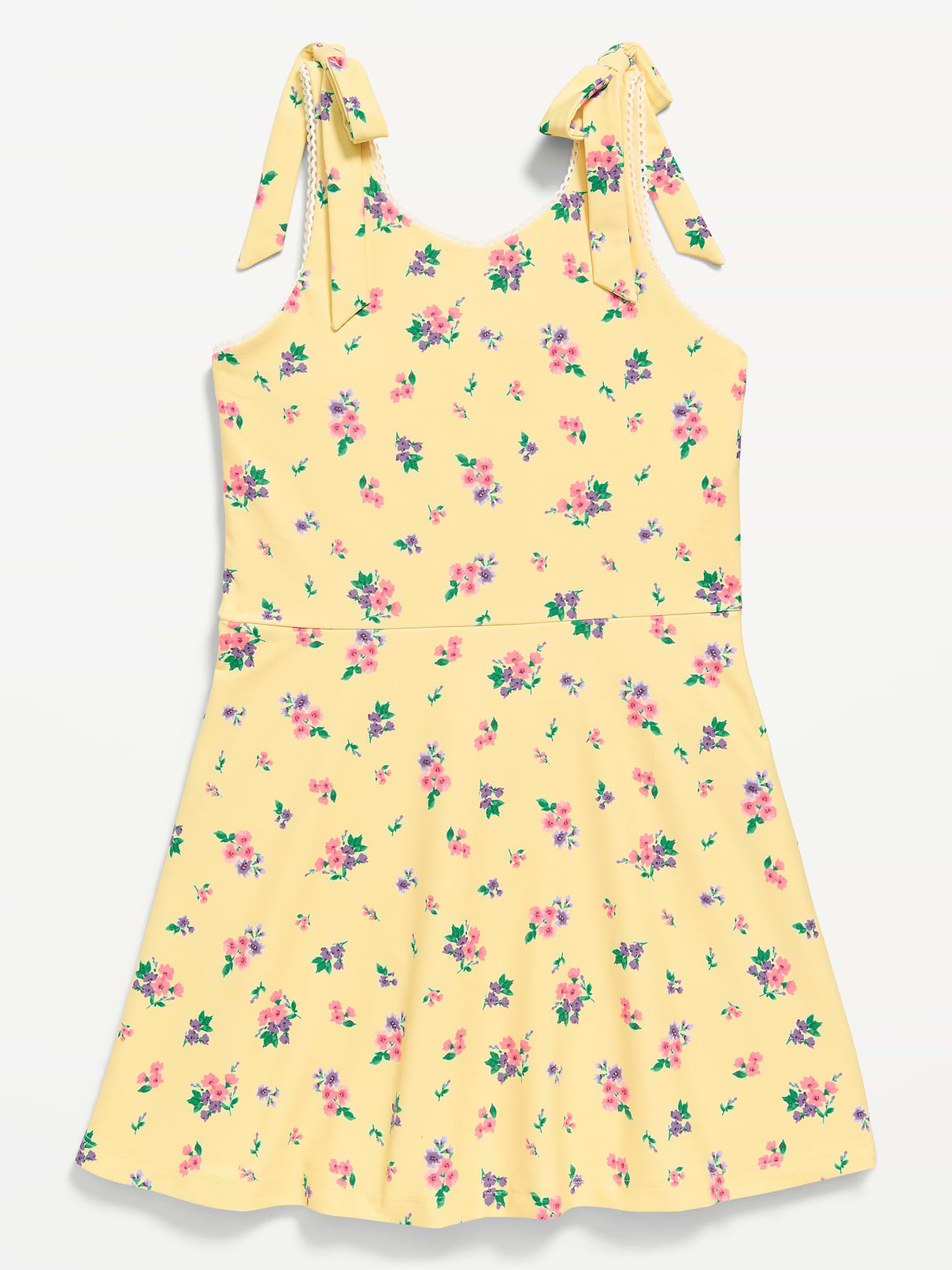 Image number 5 showing, PowerSoft Sleeveless Tie-Strap Athletic Dress for Girls