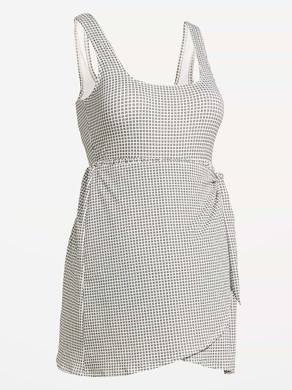 Maternity Classic Wrap Swim Dress