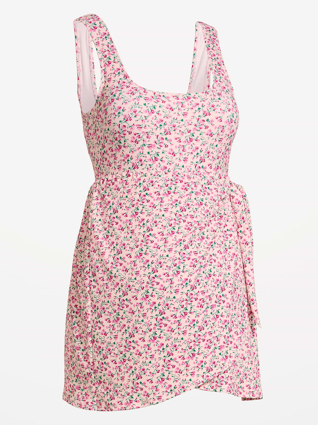Image number 2 showing, Maternity Classic Wrap Swim Dress