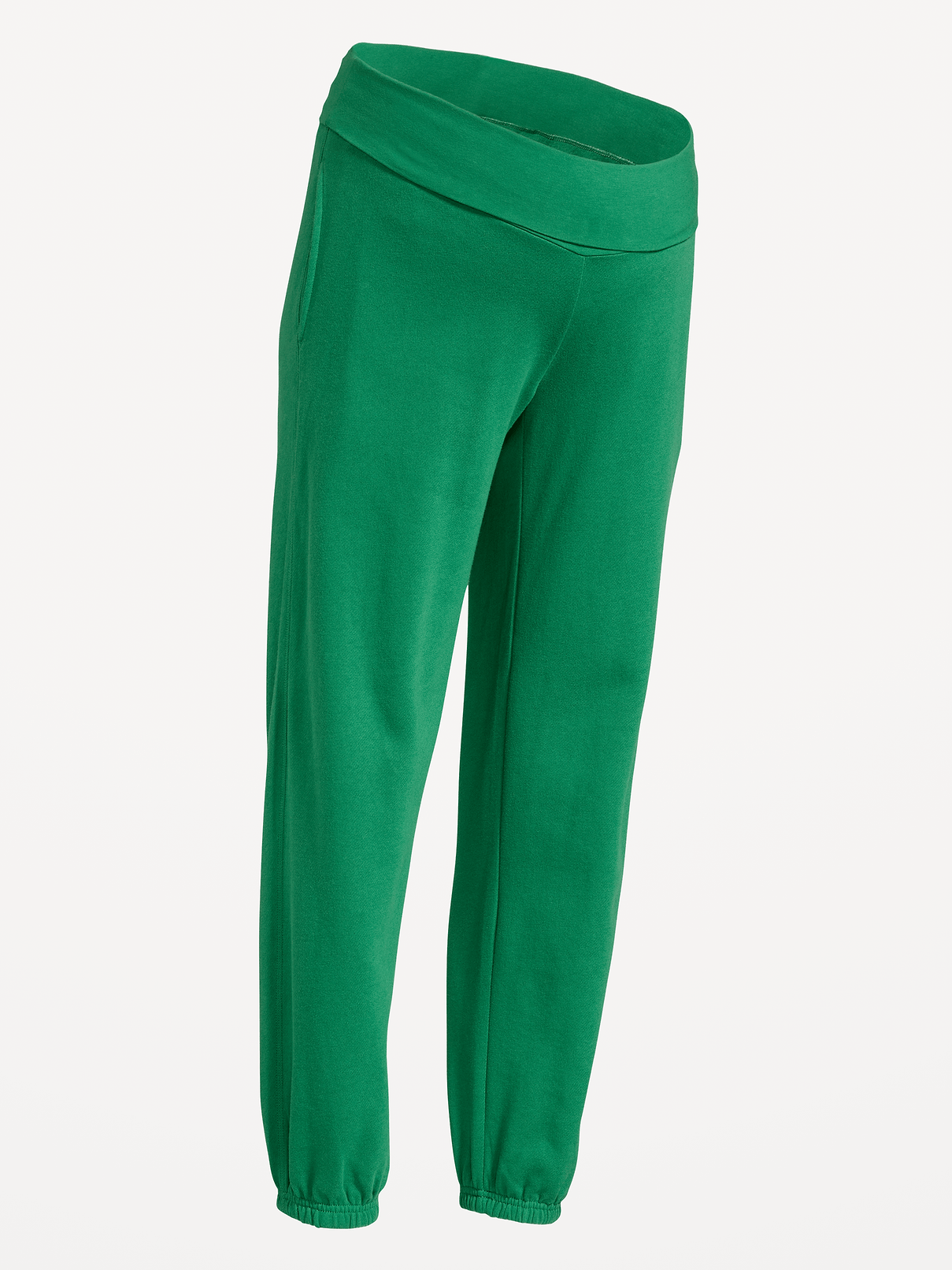 Image number 2 showing, Maternity Rollover-Waist Fleece Jogger