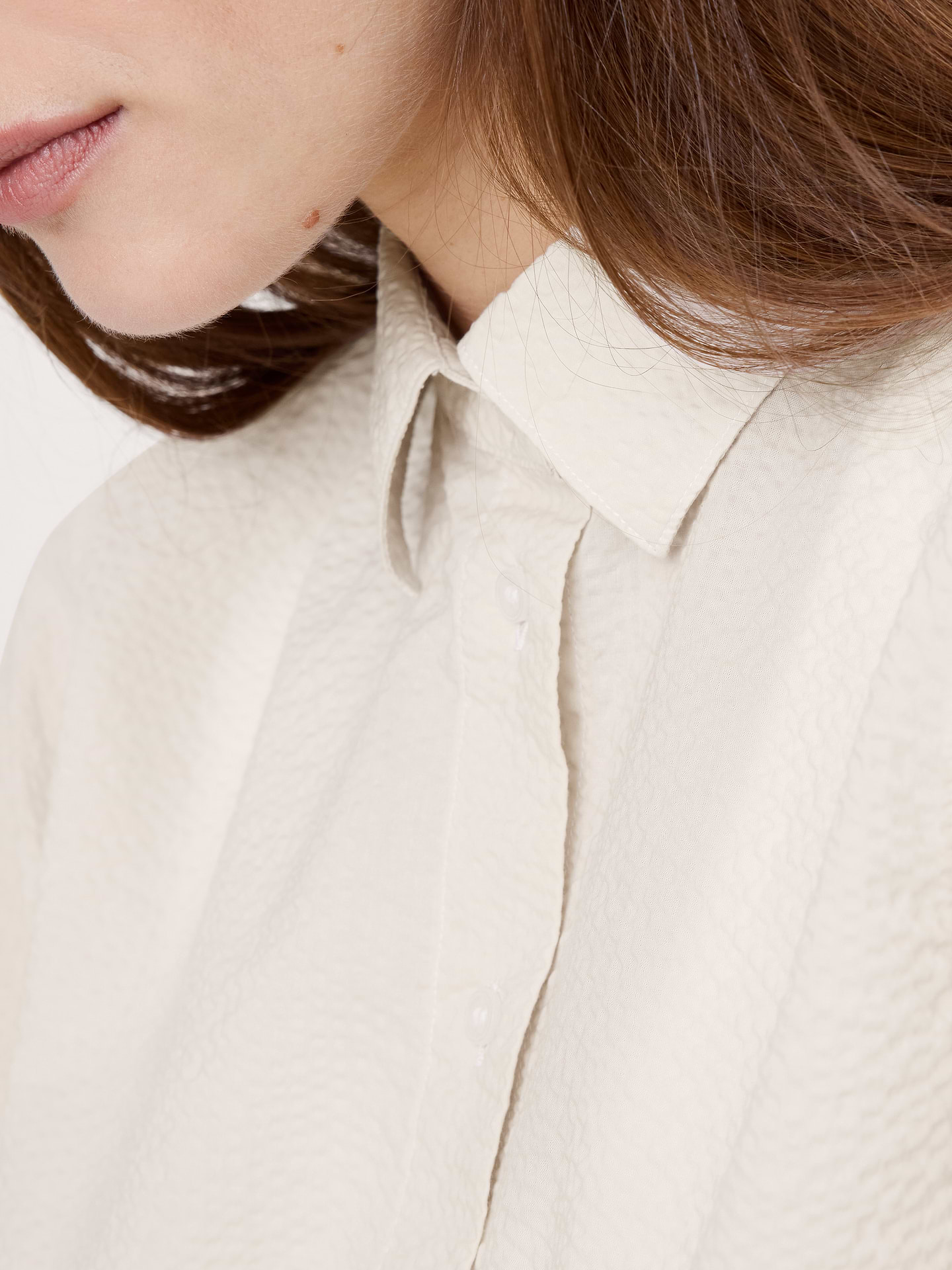 L'image numéro 6 présente Chemise de tous les jours en coton gaufré