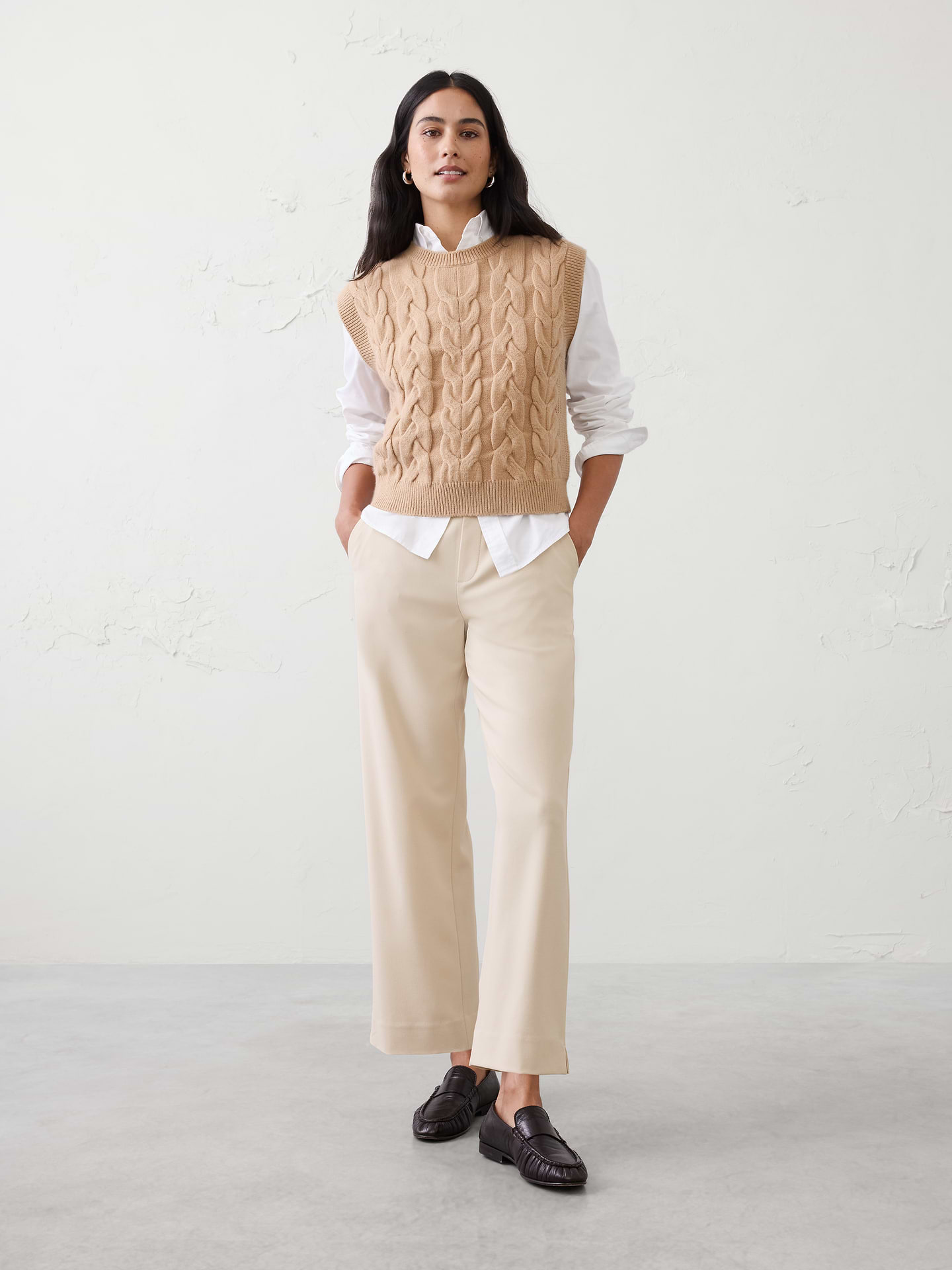 Image number 1 showing, Hayden Straight High-Rise Ankle Pant