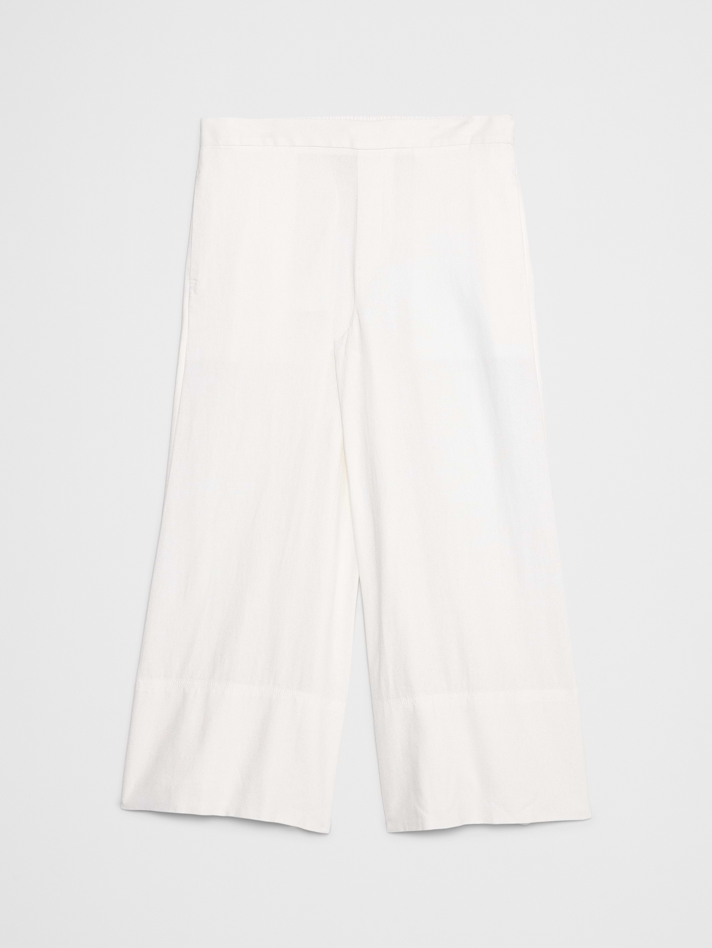 Image number 4 showing, Anyday Wide-Leg High-Rise Linen-Blend Cropped Pant