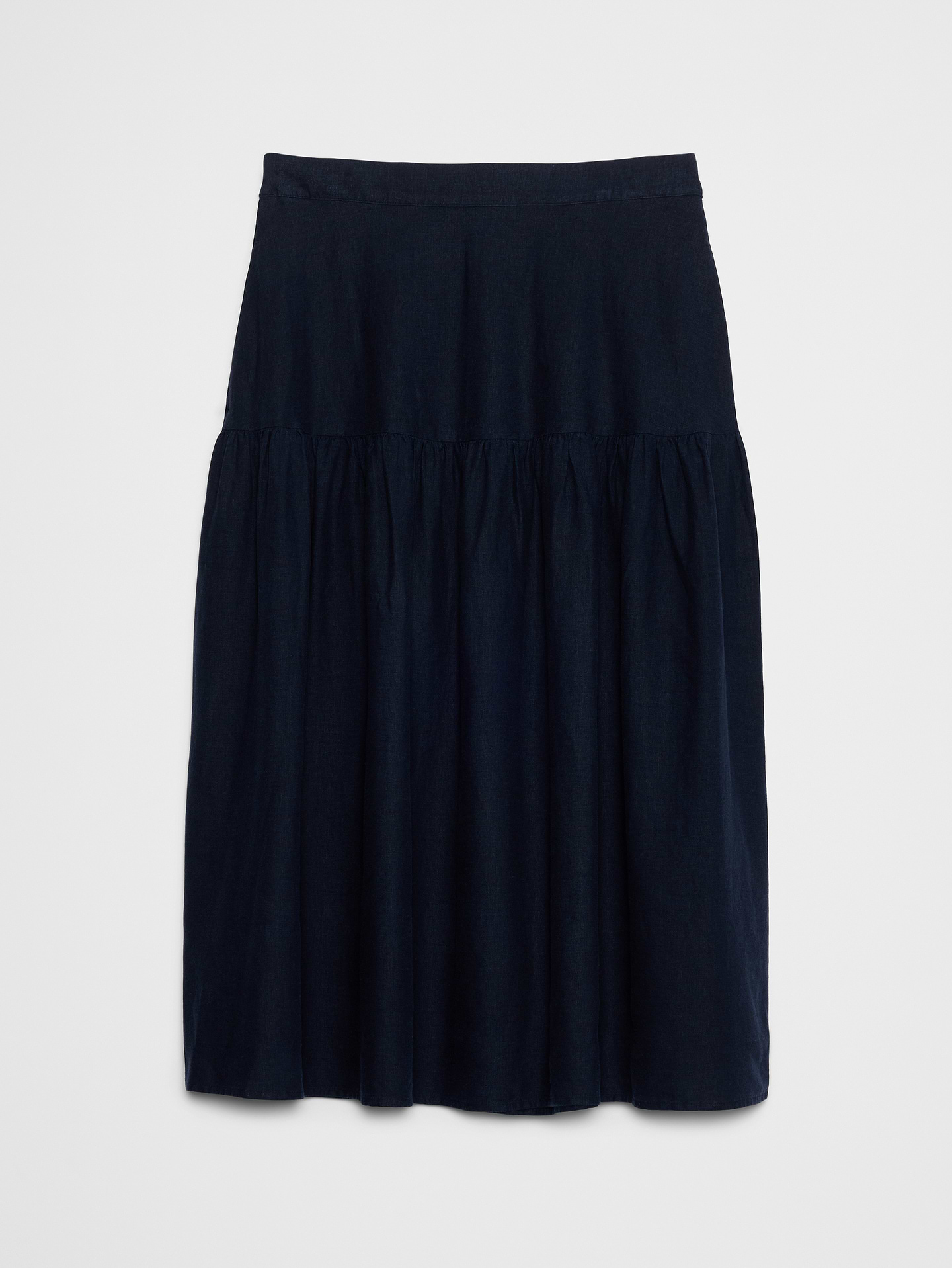 Image number 7 showing, Seersucker Tiered Midi Skirt