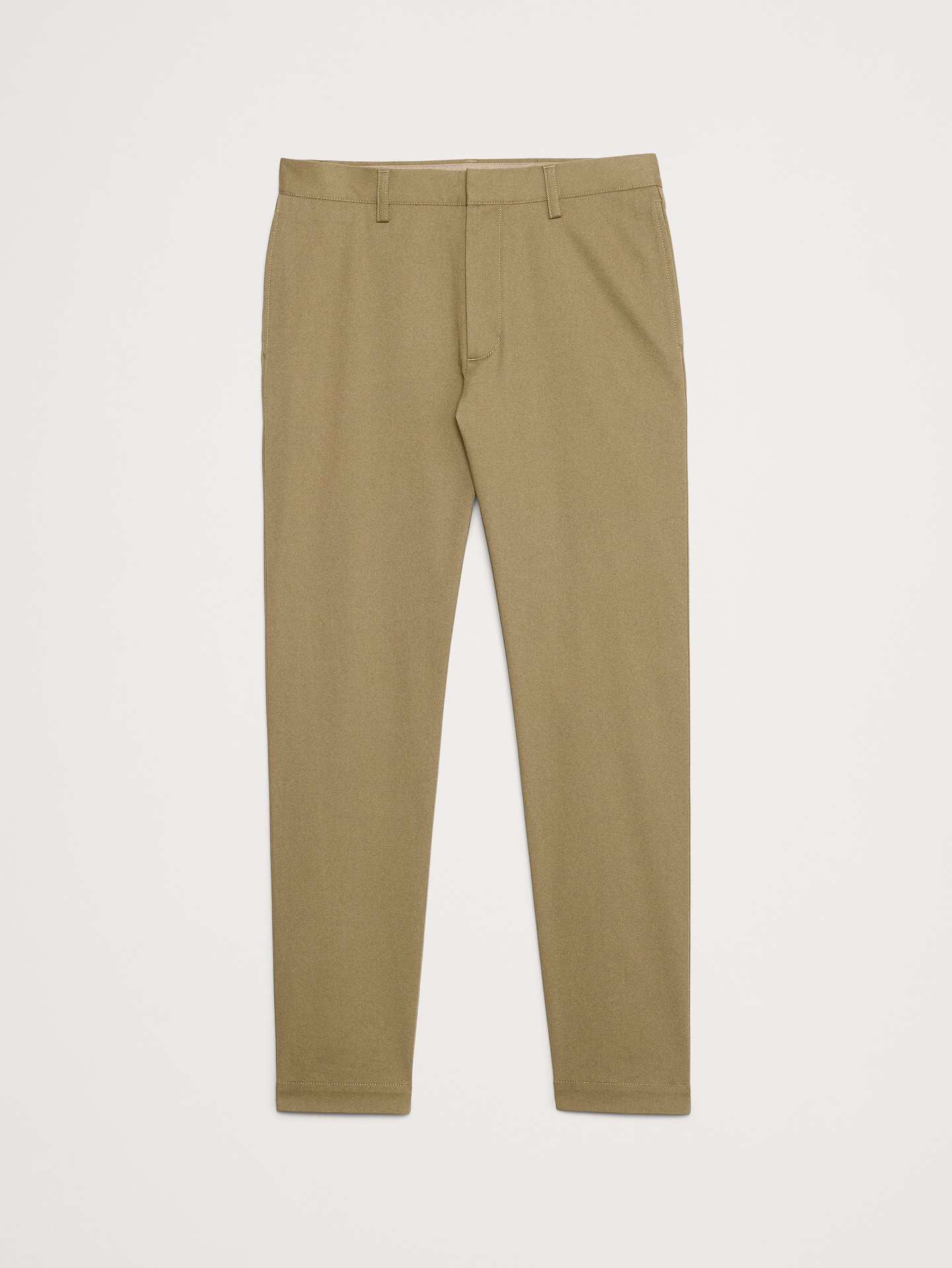 L'image numéro 5 présente Pantalon à coupe athlétique en chino extensible italien