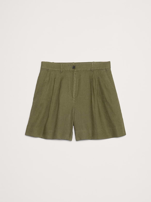 The Soho 4" Short in Linen