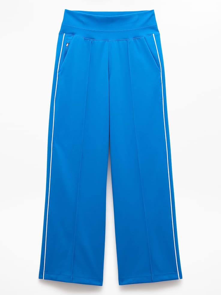 Image number 7 showing, Venice High Rise Track Stripe Wide Leg Pant