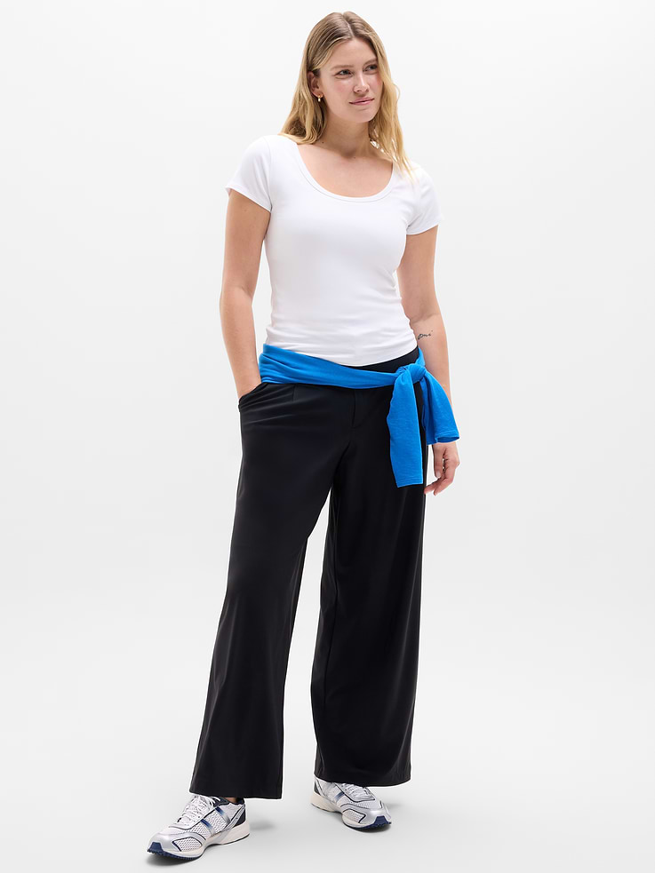 Image number 6 showing, Signature Rib Scoop Tee