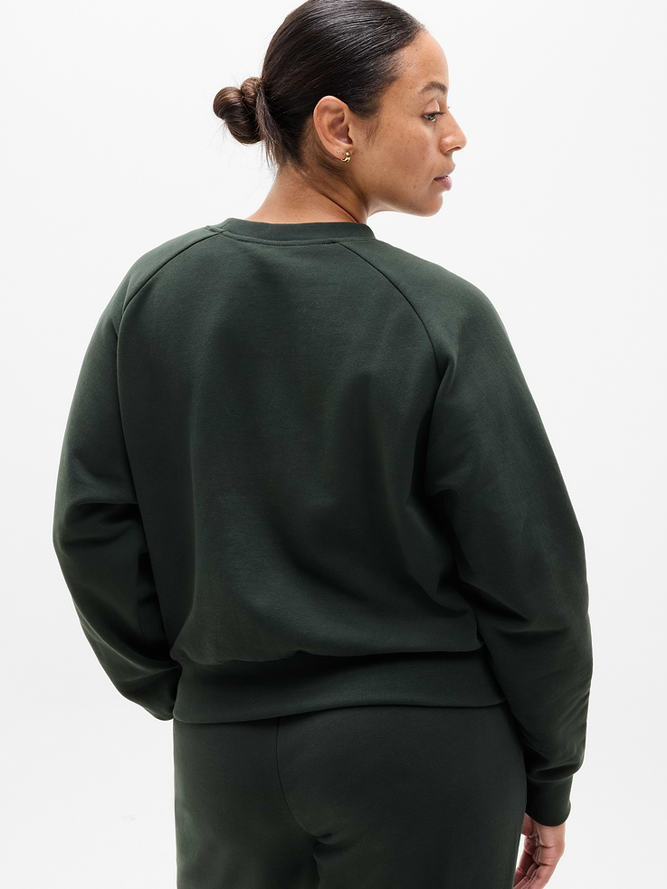 Image 3 of 7, Forever Fleece Relaxed Crew Sweatshirt