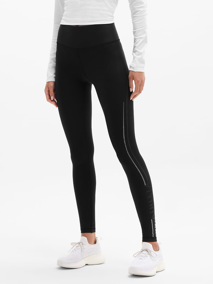 Image number 1 showing, Interval High Rise Wordmark Legging
