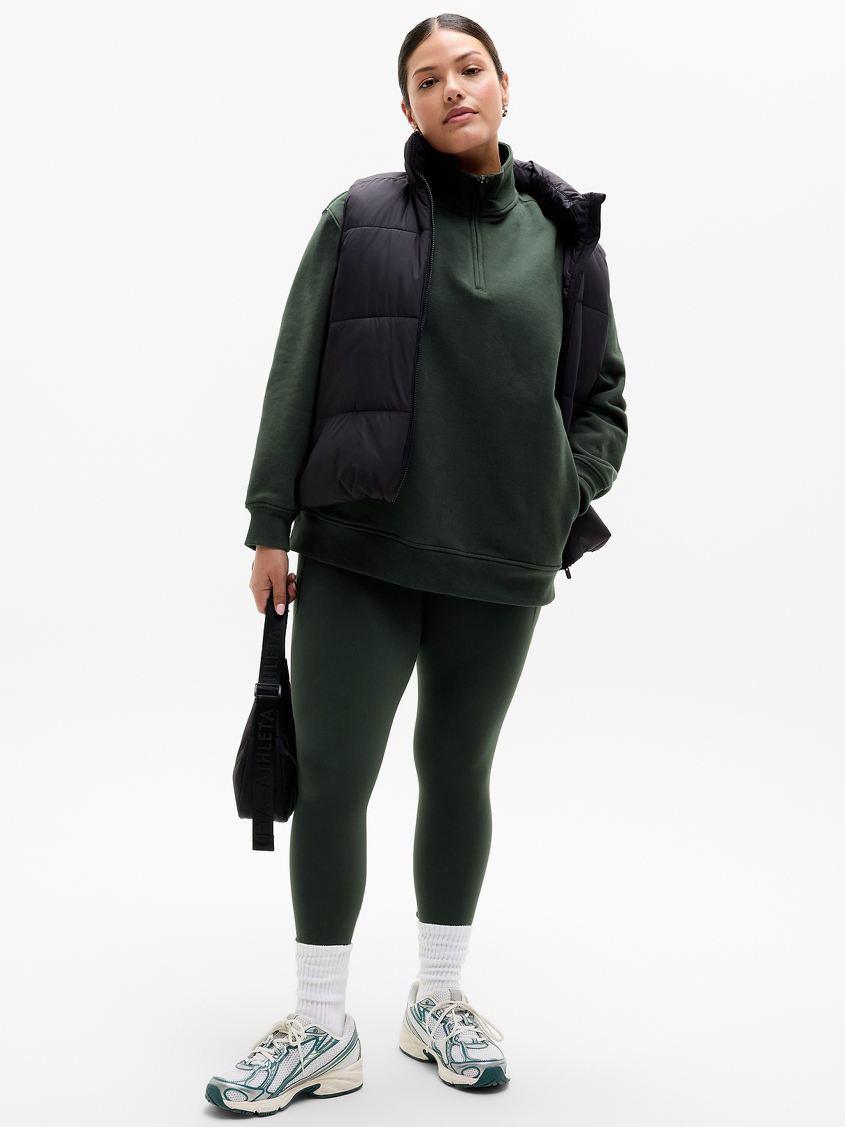 Forever Fleece 1/4 Zip Sweatshirt | Athleta