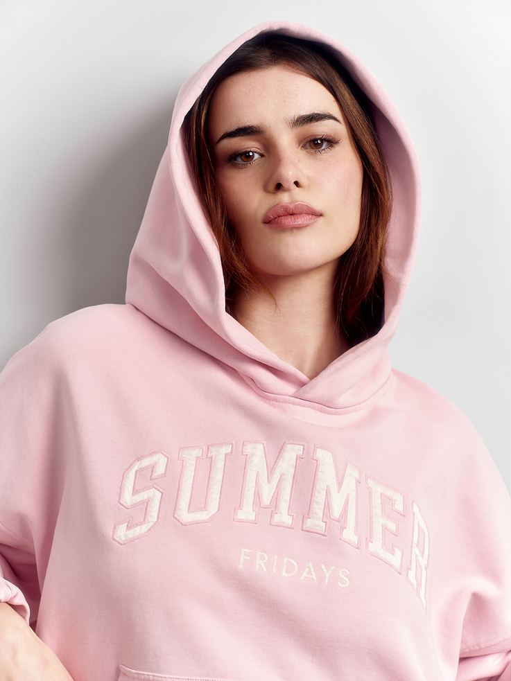Image 7 of 7, Gap × Summer Fridays Heavyweight Oversized Logo Hoodie