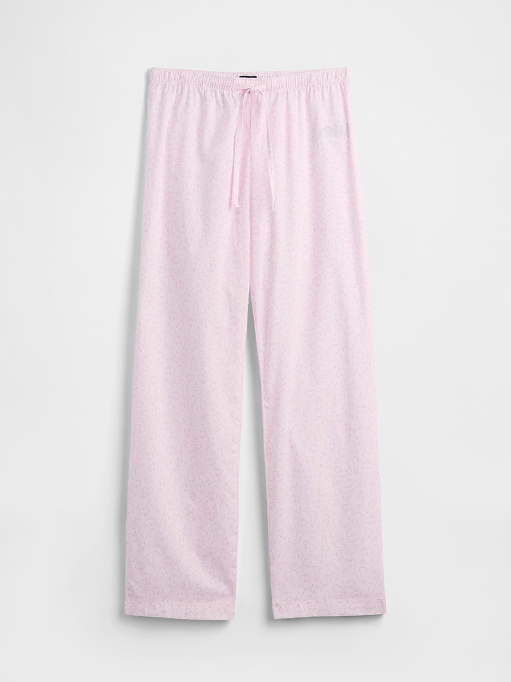 Image number 4 showing, Poplin PJ Pants