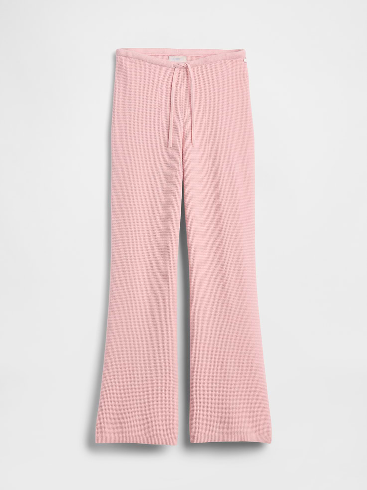 Image number 7 showing, Gap × Summer Fridays CashSoft Waffle Boot Pants