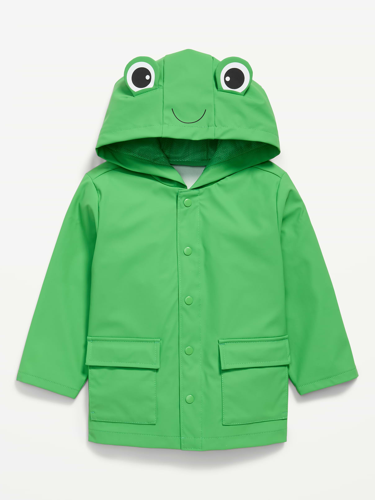 Image number 2 showing, Water-Resistant Unisex Critter Hooded Jacket for Toddler