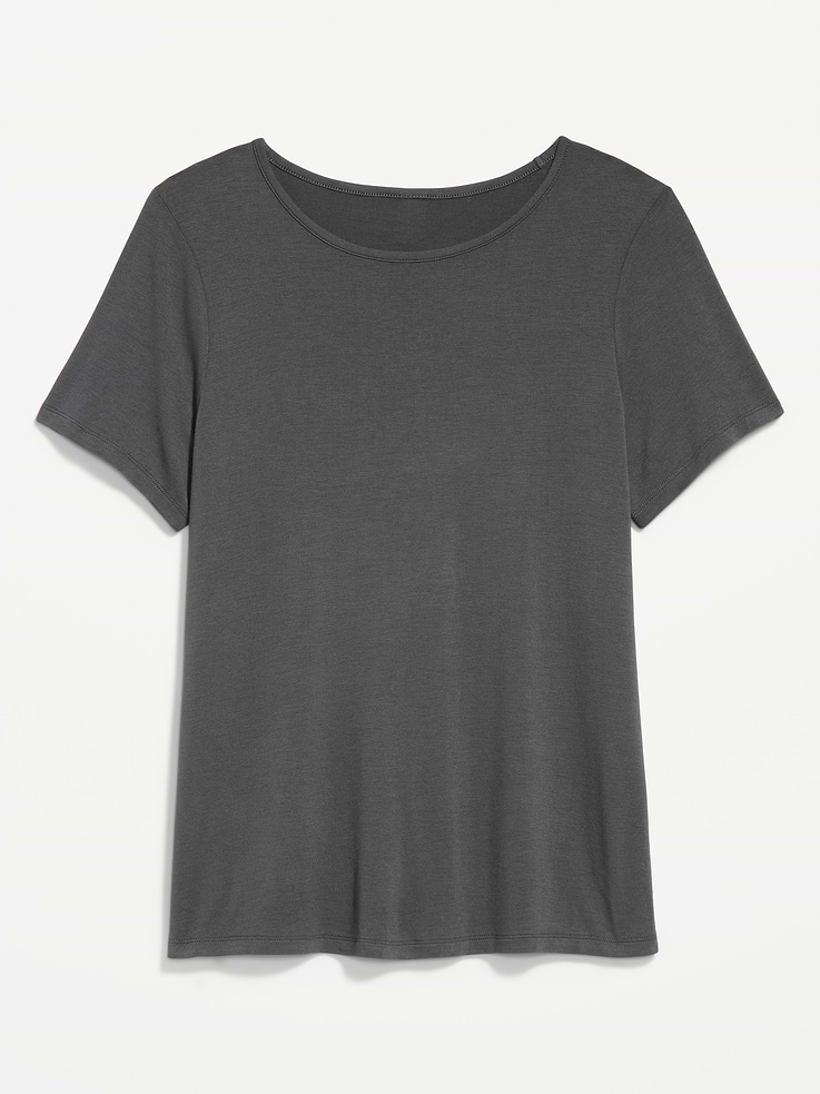 Image number 3 showing, Luxe Crew-Neck T-Shirt