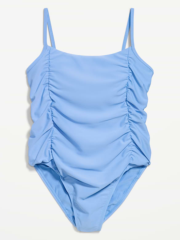 Ruched One-Piece Swimsuit