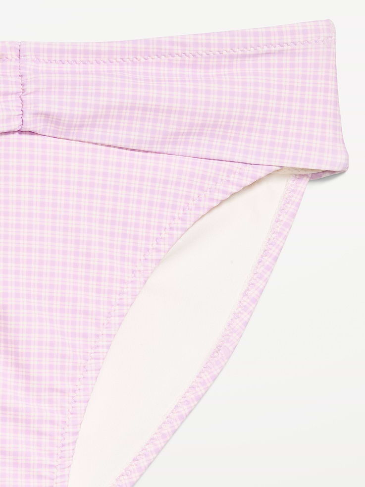 Image number 7 showing, High-Waisted Cinched Bikini Swim Bottoms